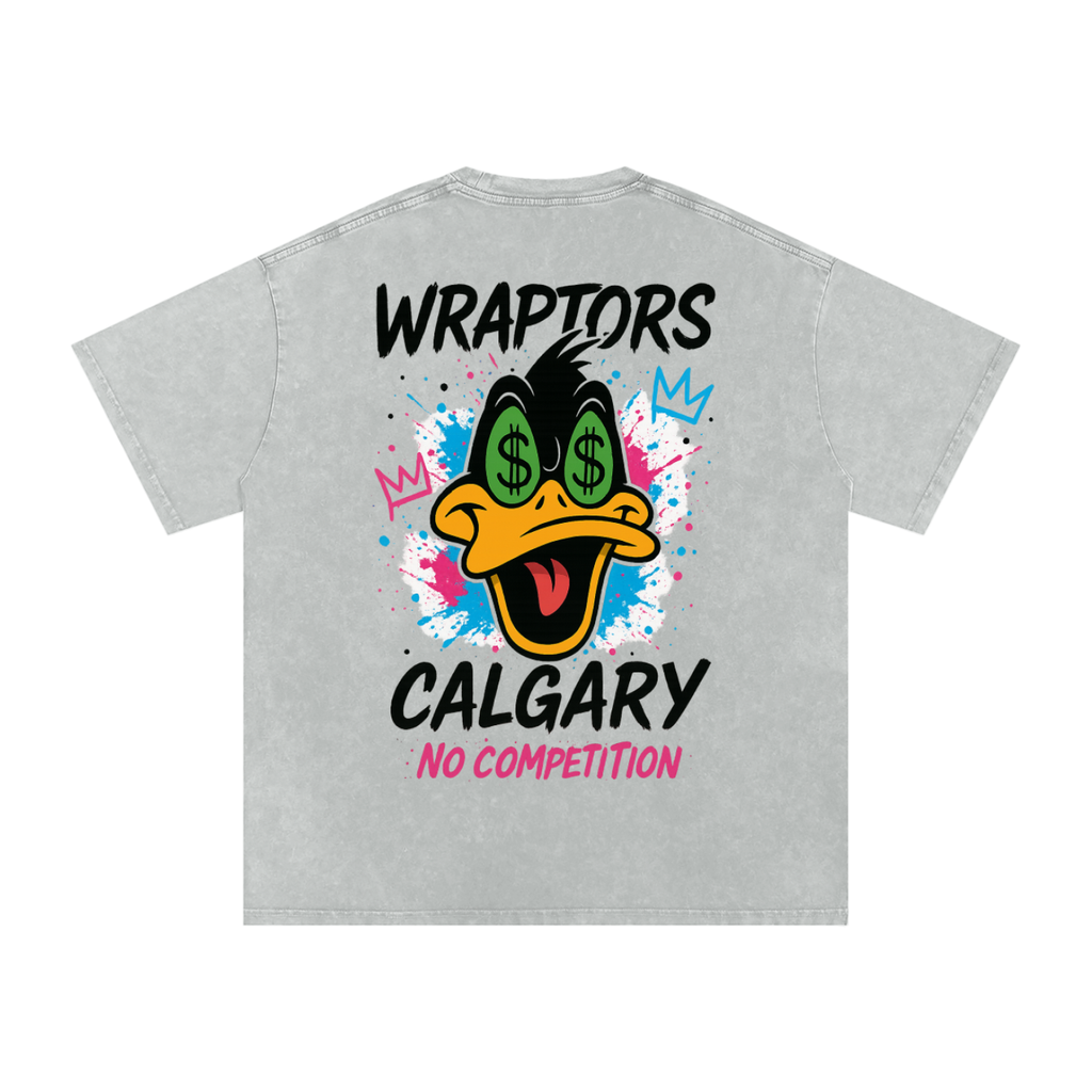 "DAFFY" Washed Oversized Tee