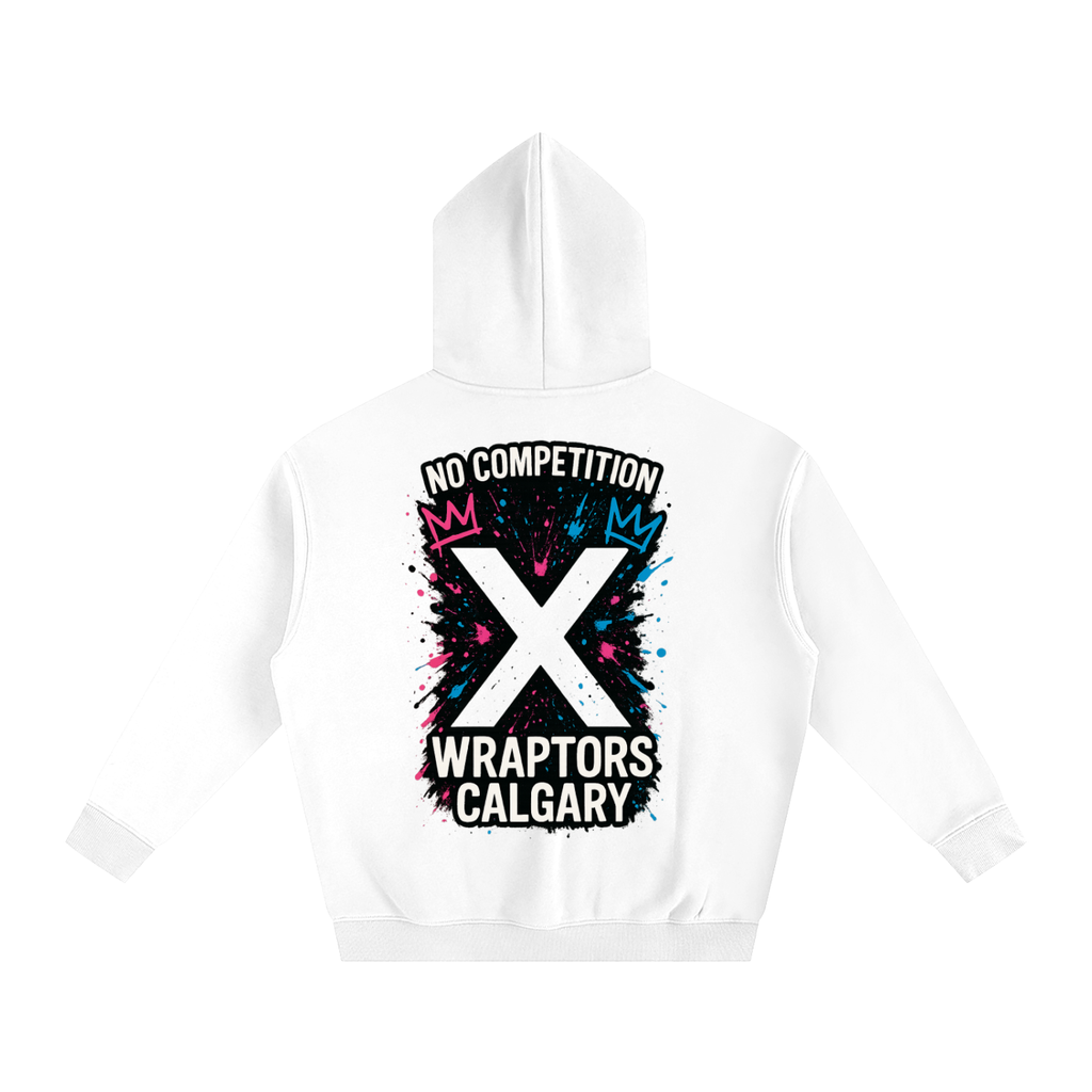 "NO COMPETITION" Oversize Fleeced Hoodie
