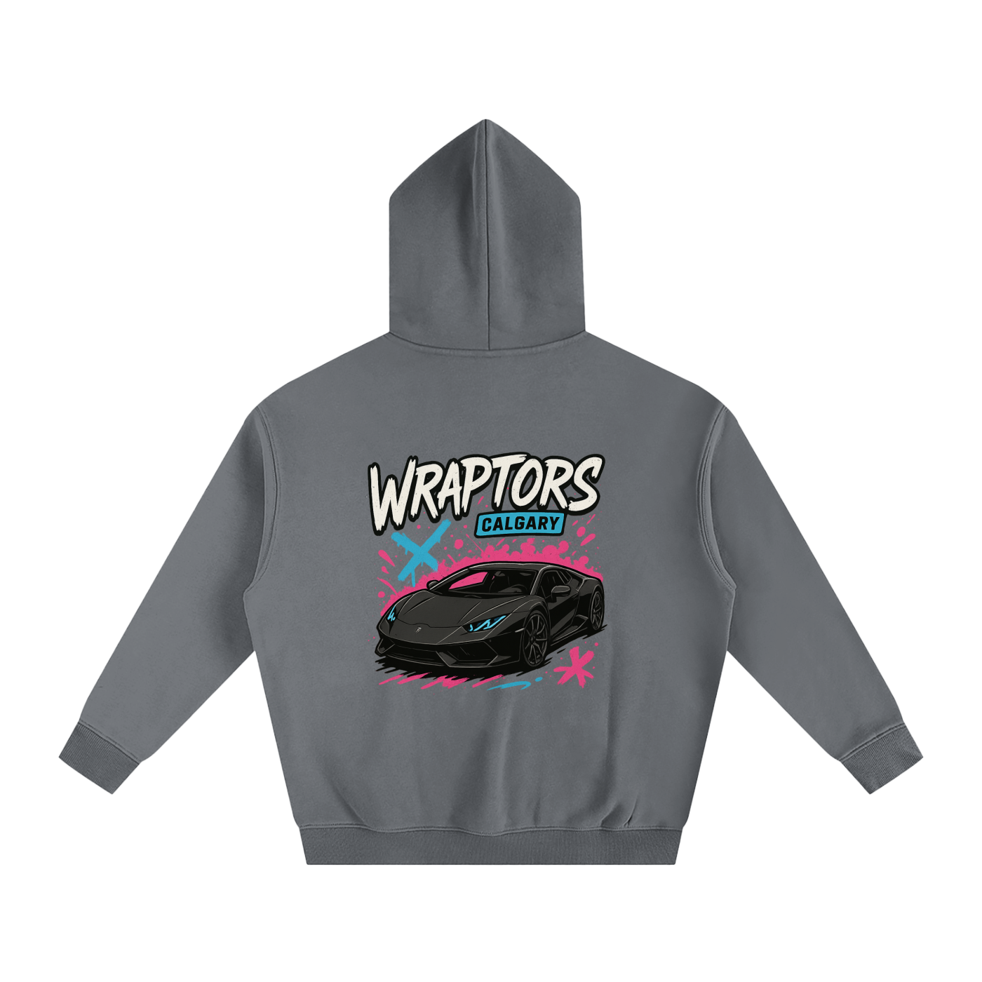 "LAMBO" Oversize Fleeced Hoodie