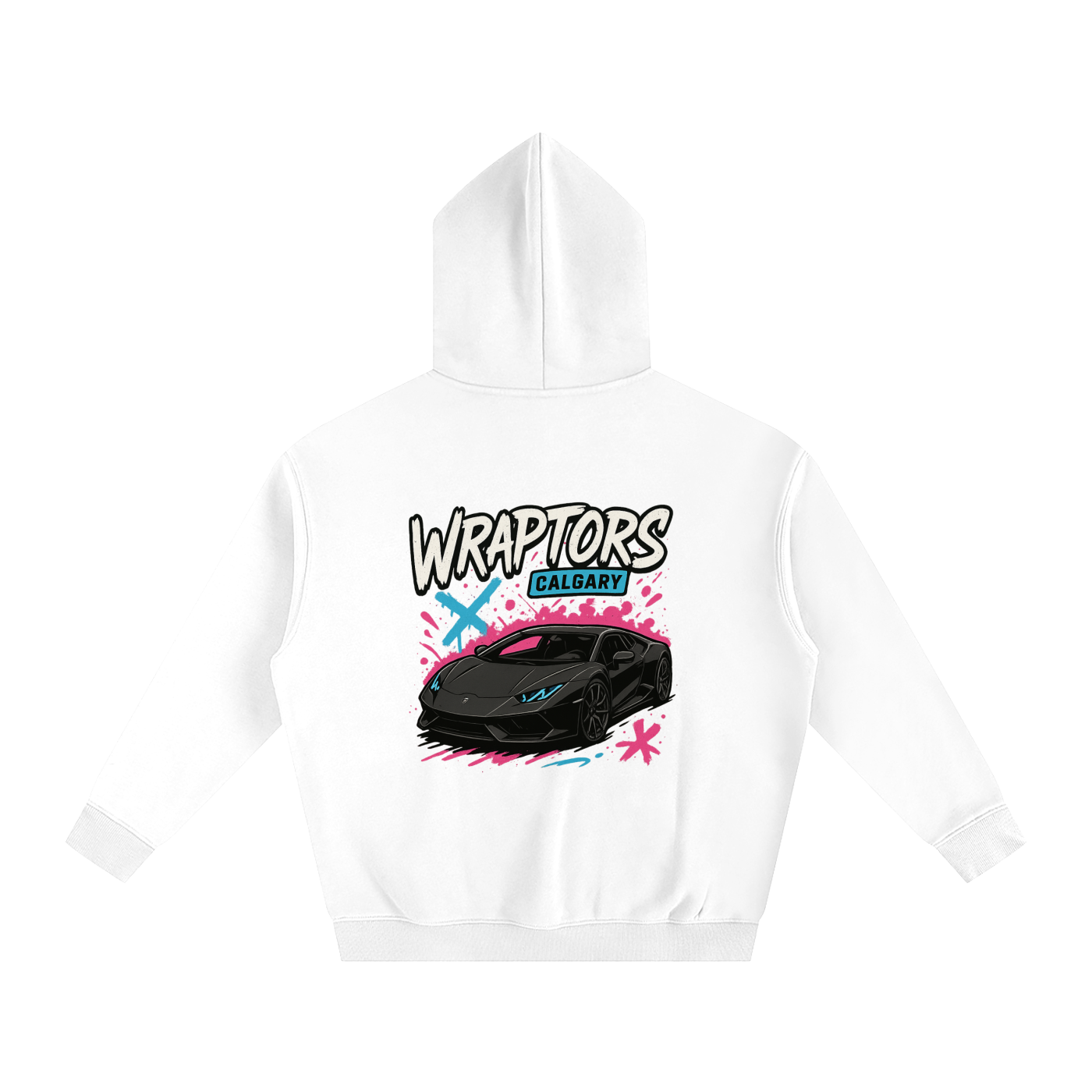 "LAMBO" Oversize Fleeced Hoodie