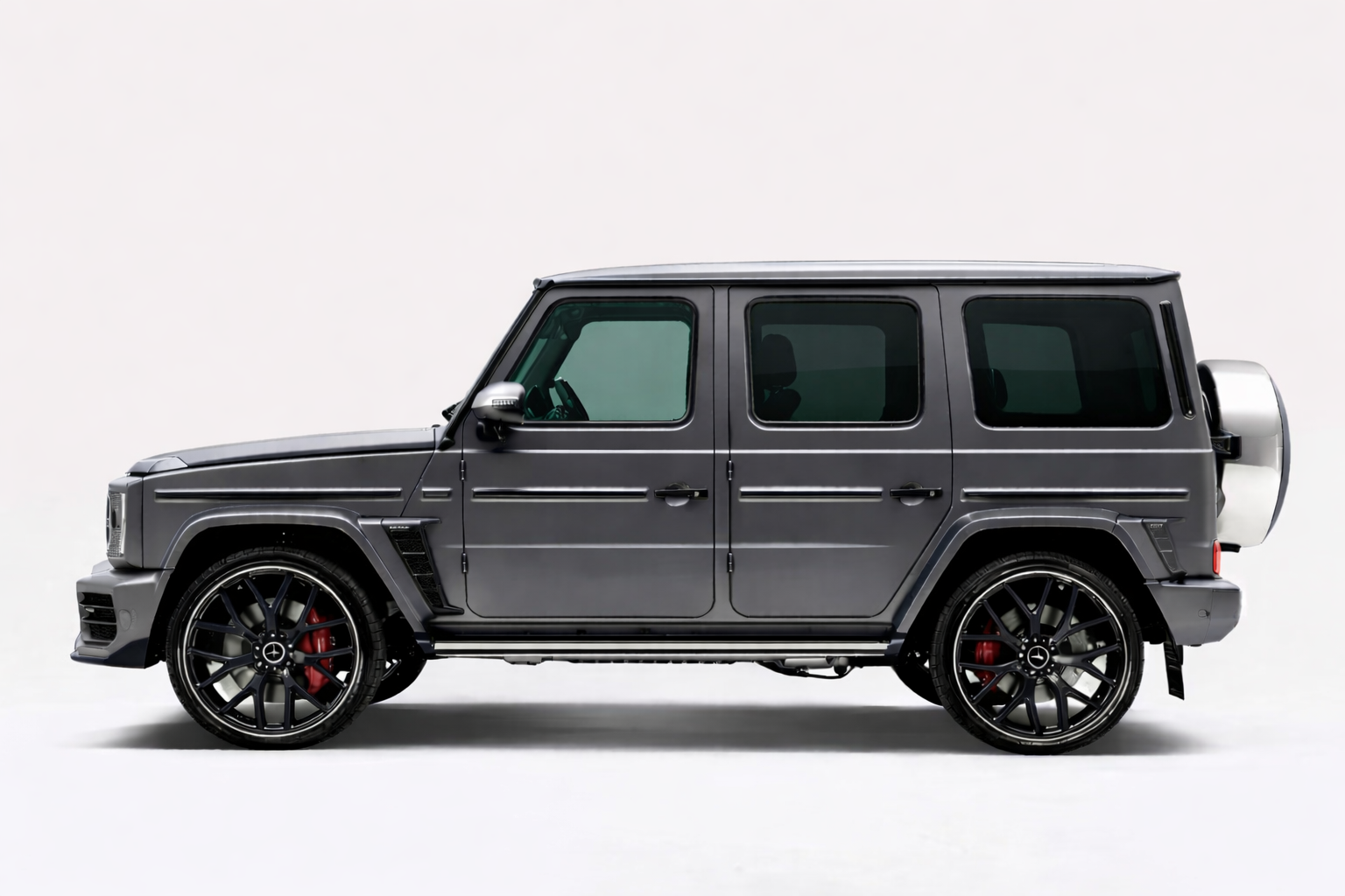 Vehicle with window tinting