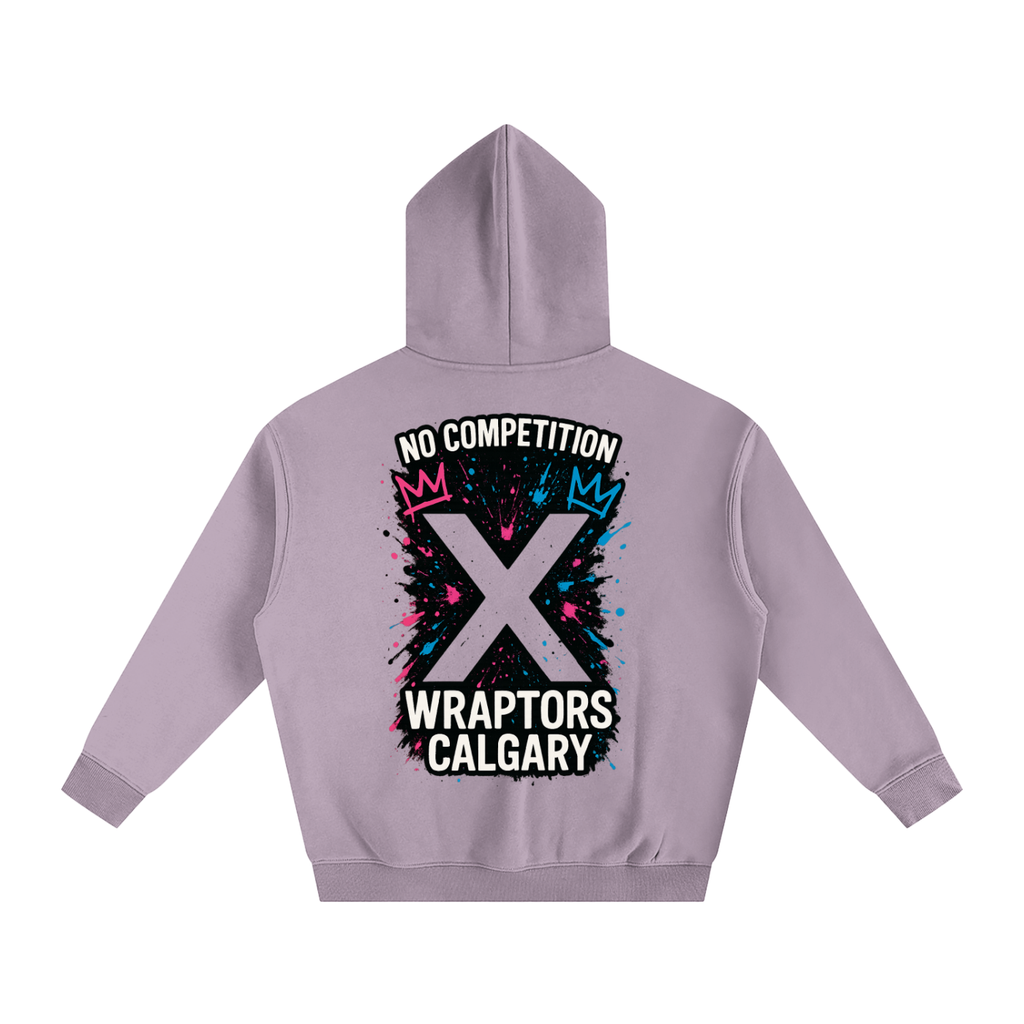 "NO COMPETITION" Oversize Fleeced Hoodie